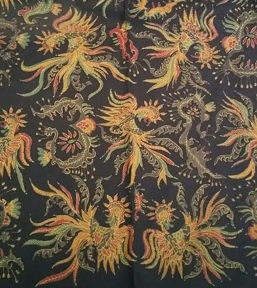 Salah satu motif batik milik Batik Tulis Pesantenan Pati.| Dokumentasi Wahyu Sapta