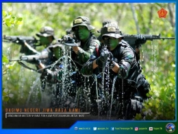 TNI akan selalu rela berkoban Jiwa raga Demi NKRI | Dokumen Puspen TNI