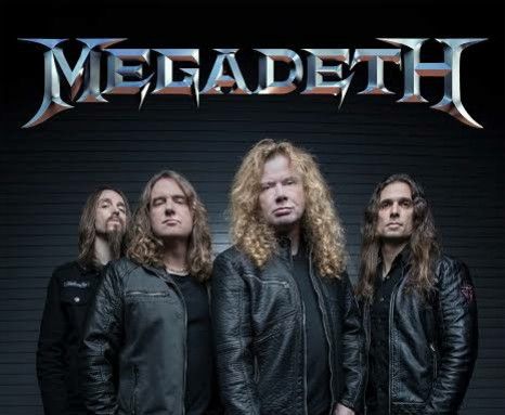 Megadeth dalam formasi terbaru, Dave Mustaine, David Ellefson, Kiko Loureiro dan Dirk Verbeuren | Foto megadeth.com 
