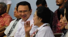 Ahok dan Megawati (IG basukiBTP)