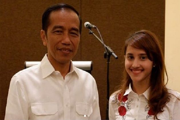 Presiden RI Joko Widodo dan Tsamara | Dokumen Instagram Tsamara