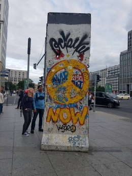 Dokpri-sisa tembok berlin setinggi empat meter