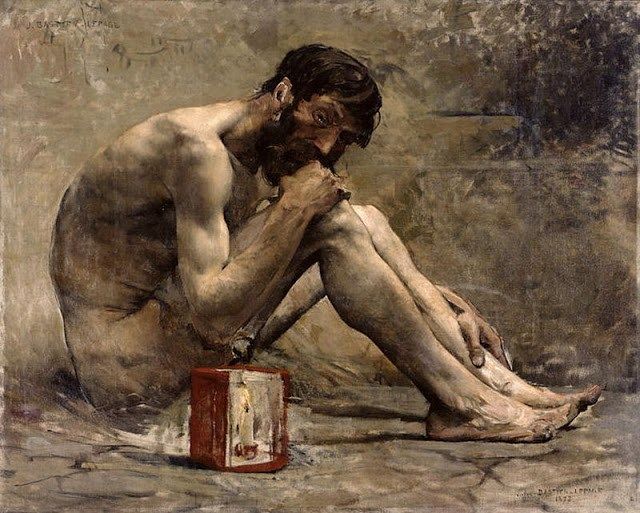 Diogenes dari Sinope atau Si Sinis yang menggantungkan hidupnya pada pemberian kebaikan hati orang lain. Sumber gambar: https://greekerthanthegreeks.com