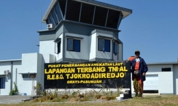 Lapangan Terbang TNI AL R.E.B.O. Tjokroadiredjo (Sumber: Raden Roro (RR) Gerutami Laraspatmi)
