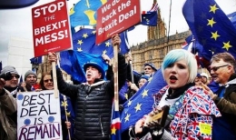 Warna Uni Eropa merasa dirugikan oleh kebijakan mendadak Inggris (doc.express.uk.co/ed.Wahyuni)