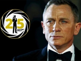 Daniel Craig lima kali jadi Agen 007 (doc.Daily Express/ed.Wahyuni)