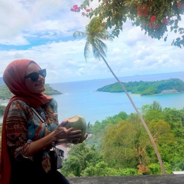 Suasana Pulau Klah Sabang (Doc Blogger Turki Elif)