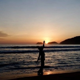 Pesona Sun Set di Pulo Aceh (Doc Elif Blogger Turki)