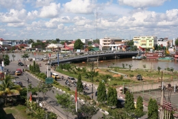Pemandangan di Salah Satu Sudut Kota Banjarmasin (skyscrapercity.com)
