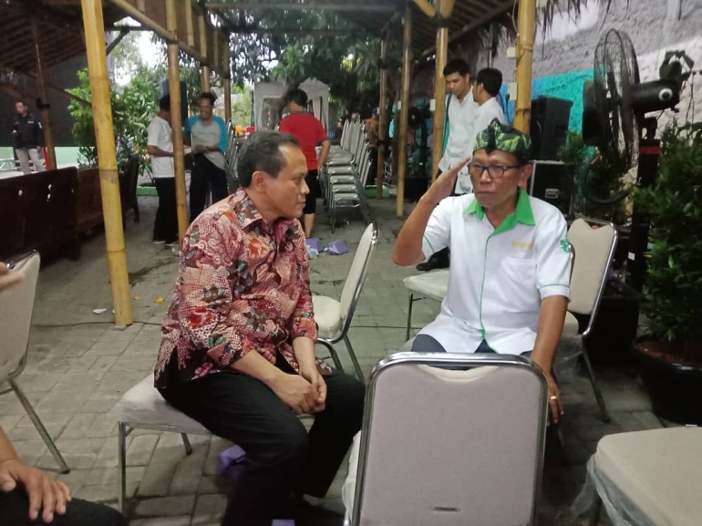 Penulis dan Pak Bambang Irianto / Foto pribadi