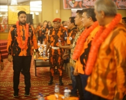 Rahmaddian Shah terpilih aklamasi sebagai Ketua MPC Pemuda Pancasila Kota Medan. Foto Istimewa.
