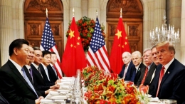 Pertemuan kepala negara AS dan China (doc.France 24/ed.Wahyuni)