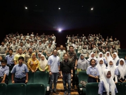 Nobar Sinar Mas Land bersama SMPN 7 dan SMP IPEKA Tangerang Selatan | dokpri