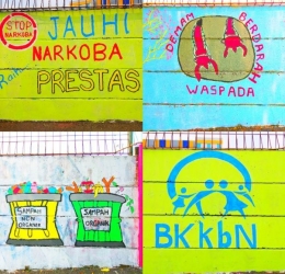 Tulisan-tulisan yang bermanfaat bagi pengguna jalan, Foto: Dok. Pribadi