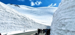 Ice Wall Alpine Route. Dokpri