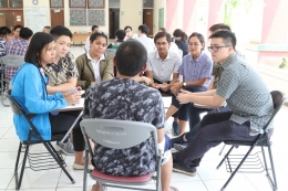 Deskripsi : Mahasiswa Kedokteran Unika Atmajaya fasility tour di Unit Rehabilitasi Narkoba RSKO Jakarta | Sumber Foto: dokpri RSKO Jakarta
