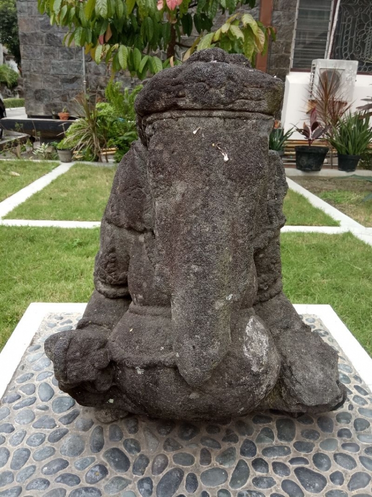 Arca Ganesha di BPCB DIY. Dokpri