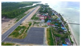 Bandara di Pulau Maratua. dok Humas Berau.