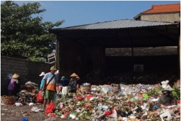 Salah satu depo sampah di Kota Denpasar / Dokpri