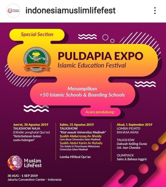 Muslim Lifestyle Festival (Muslim LifeFest) 2019. (Sumber Muslim LifeFest)