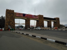 Gerbang Kota Ta'if di Alhada (Dokpri)