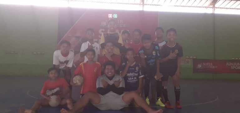 Beberapa Anggota Tim Futsal Cakra Buana (Dokpri)