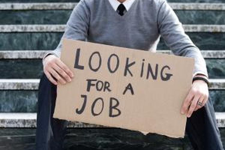 Ilustrasi penganggur (sumber: kompas.com)