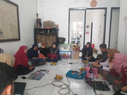 Diskusi literasi dengan pesantren kopi, 17/8/2019