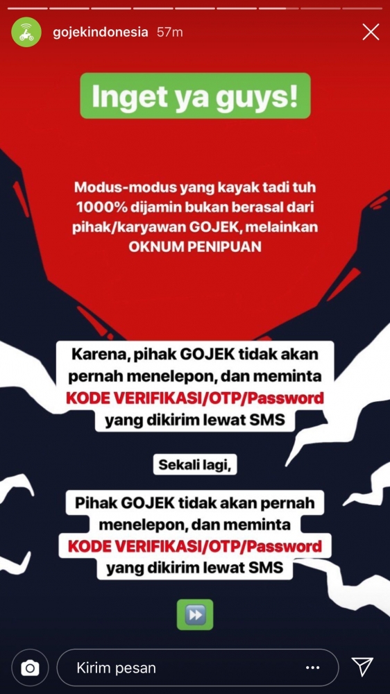image by Instagram Gojek