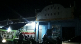 Pasar Gabus di waktu malam (Dokpri)