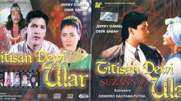 Sampul film Titisan Dewi Ular (1990). |Tribunnews.com/Surya.co.id