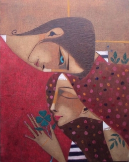painting by Peter Mitchev