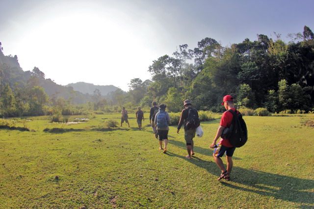 Jalan menuju Dusun Manggis (dokumentasi pribadi)