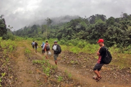 Sisa-sisa sawah di Dusun Manggis (Dokumentasi pribadi)