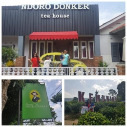 Ndoro Dongker Tea House, rumah teh di tengah areal perkebunan teh Kemuning (Dokumentasi Pribadi)
