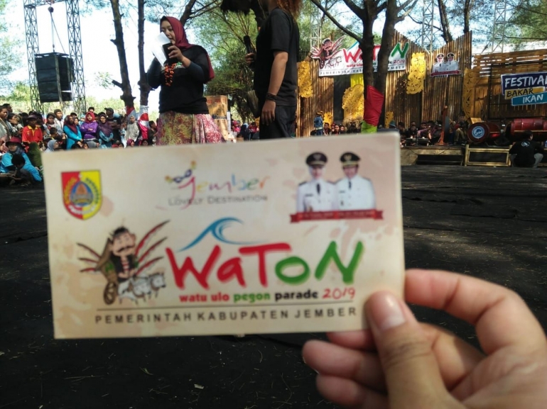 Info tentang event Waton (dok.pri)