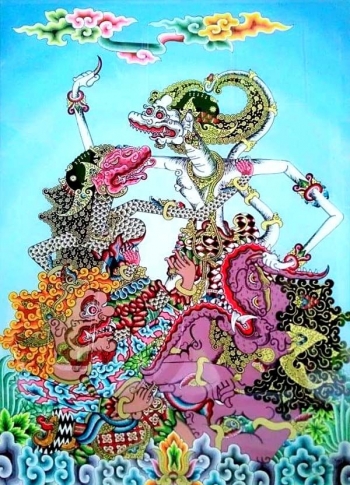 Pelukis Kaca Kusdono Rastika Berangkat Dari Hobi Menjadi Pelukis Kaca Kusdono Rastika Berangkat Dari Hobi Menjadi