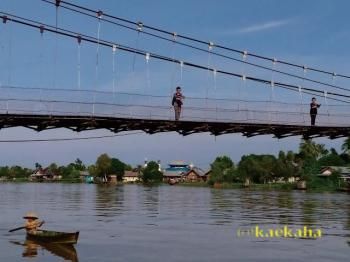 Lansekap Kota 1000 Sungai,  Banjarmasin (@kaekaha)