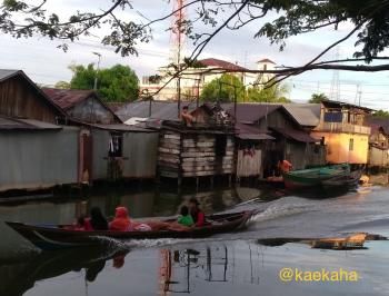 Bagian dari Budaya Sungai khas Banjarmasin (@kaekaha)