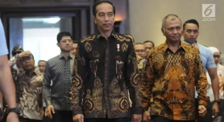 Ilustrasi Jokowi dan Agus Rahardjo Mengawal KPK (Foto Liputan 6) 