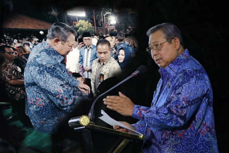 Gambar: Presiden RI ke-6, Susilo Bambang Yudhoyono (SBY) | sumber : Demokrat_TV (twitter)