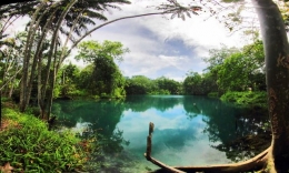 Laguna kecil di Pulau Enggano yang terus dipelihara kelestariannya | dokpri