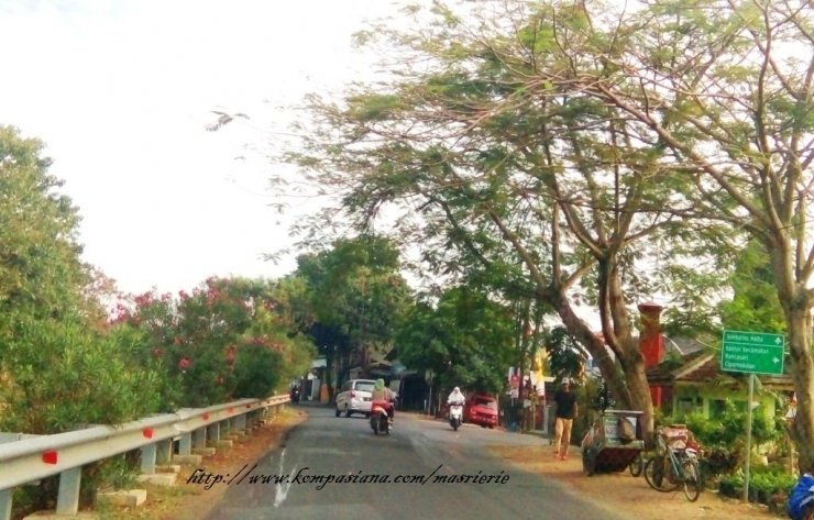 Penampakan Jalan PU Bandung, dari arah kompleks Margahayu Raya , bandung Timur | dokpri
