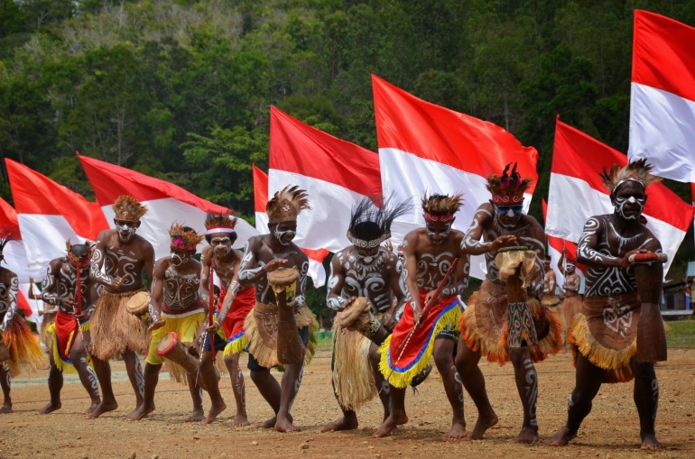 Ilustrasi Masyarakat Papua (Sumber: rmol.id)
