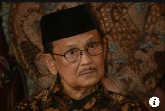 Presiden ke-3 RI,BJ Habibie. Sumber : kompas.com/Heru Sri K