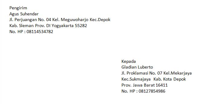 Contoh Penulisan Alamat Surat Yang Benar Yaitu Contoh Lif Co Id Contoh Penulisan Alamat Surat Yang Benar Yaitu Contoh Lif Co Id