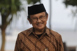 Mantan Presiden RI, BJ Habibie(KOMPAS/BAHANA PATRIA GUPTA) 