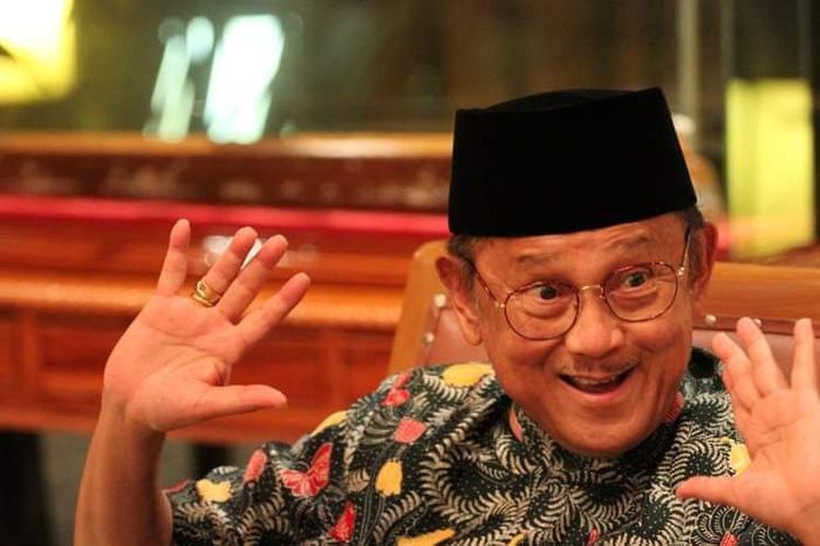 BJ Habibie (Sumber: Kompas.com)