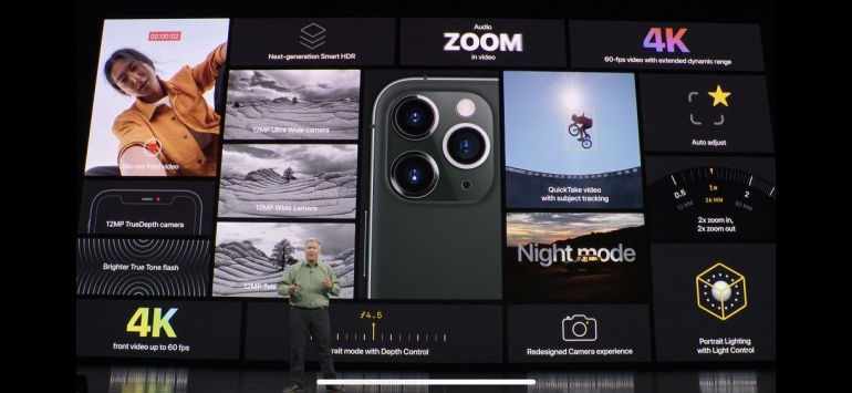 Fitur kamera iPhone 11 Pro. (Video screenshot)