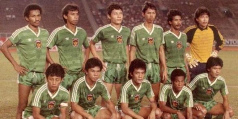 Timnas Indonesia Pra-Piala Dunia 1986 (Dok. Bola)